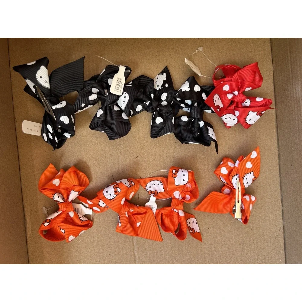 Mixed Lot Of 39 Fascinator Hair Clips Bows Roses Hello Kitty‎ Sequins Bracelets